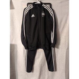 Adidas Soccer Boy's Track Set Jacket Pants Size L Sporting ST. Louis #12